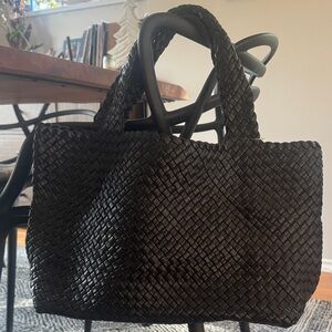 Falor Woven Leather Tote Bag